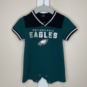 Philadelphia Eagles 3/6m Baby - Green